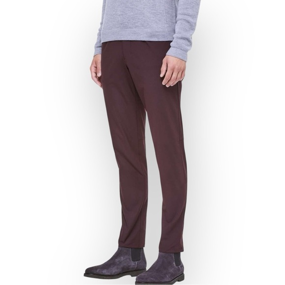 Lululemon ABC Pant Classic *32" in Black Plum 34 - Picture 1 of 8